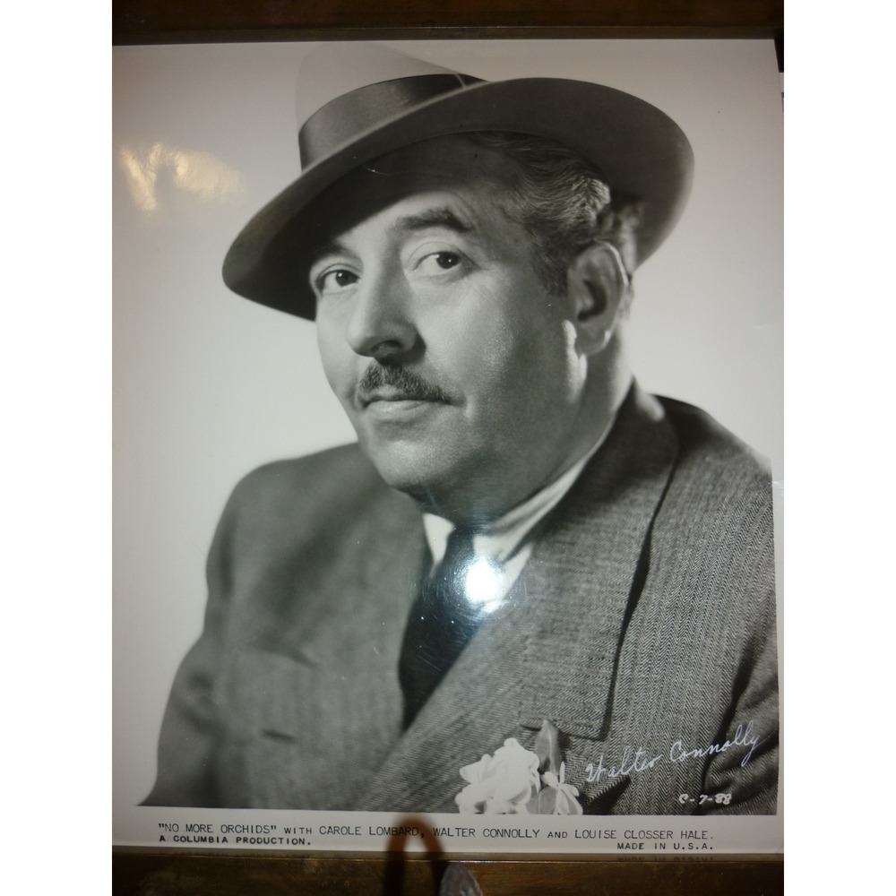 Vintage 1932 Walter Connolly Photo No‎ More Orchids Carole Lombard Movie Still